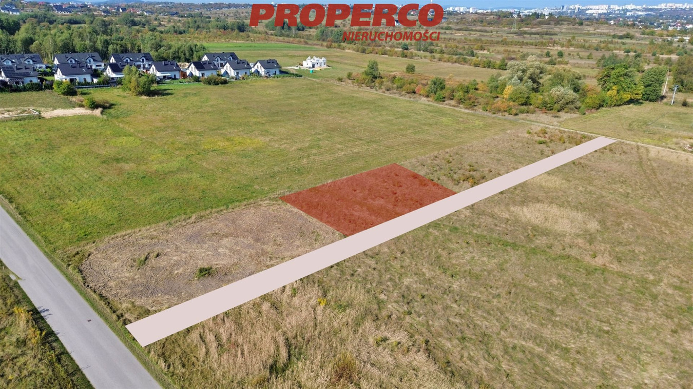 Działka, pow. 1169 m², Mójcza, gm. Daleszyce - Widok 3