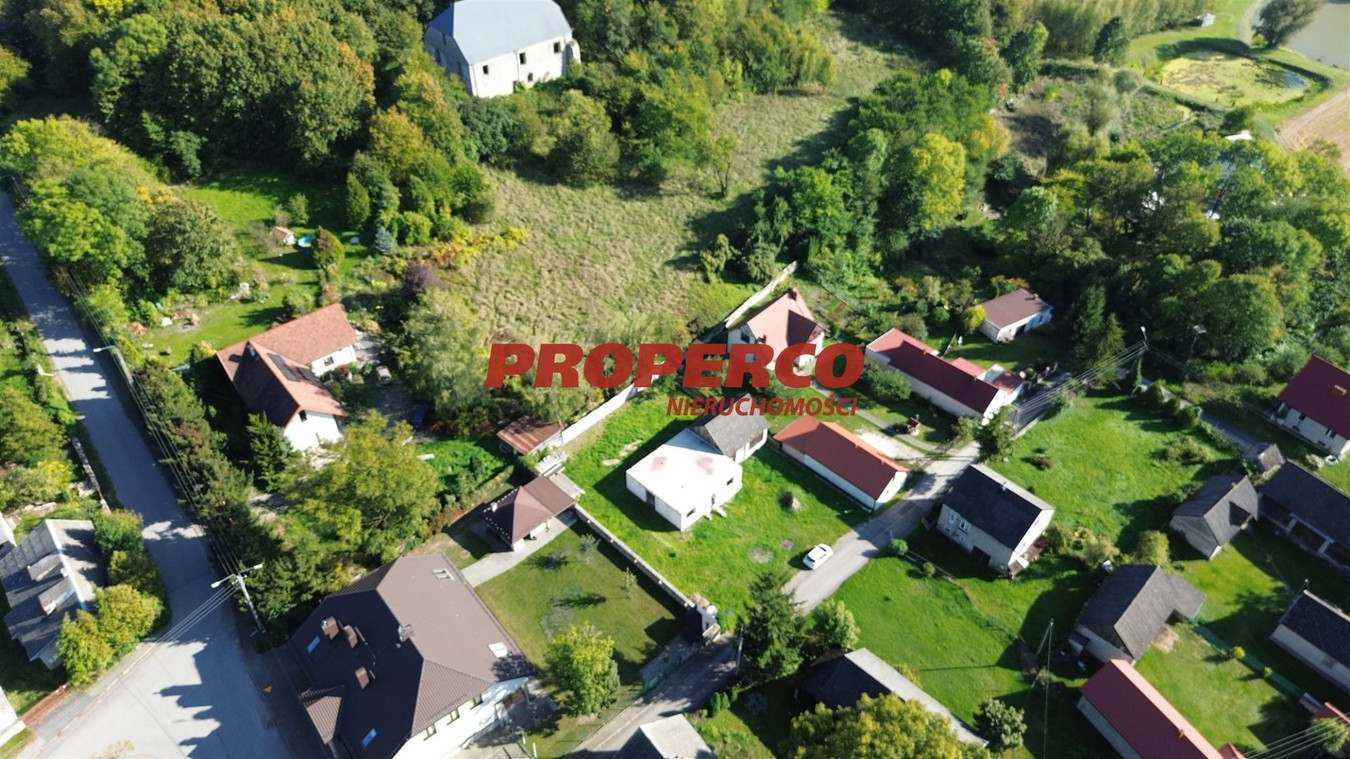 Działka pow. 977 m², Szaniec, gm. Busko-Zdrój - Więcej