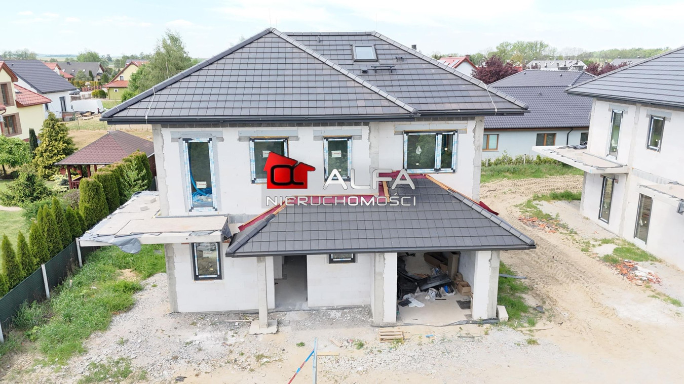 Nowy dom w zabudowie bliźniaczej-STANDARD PREMIUM