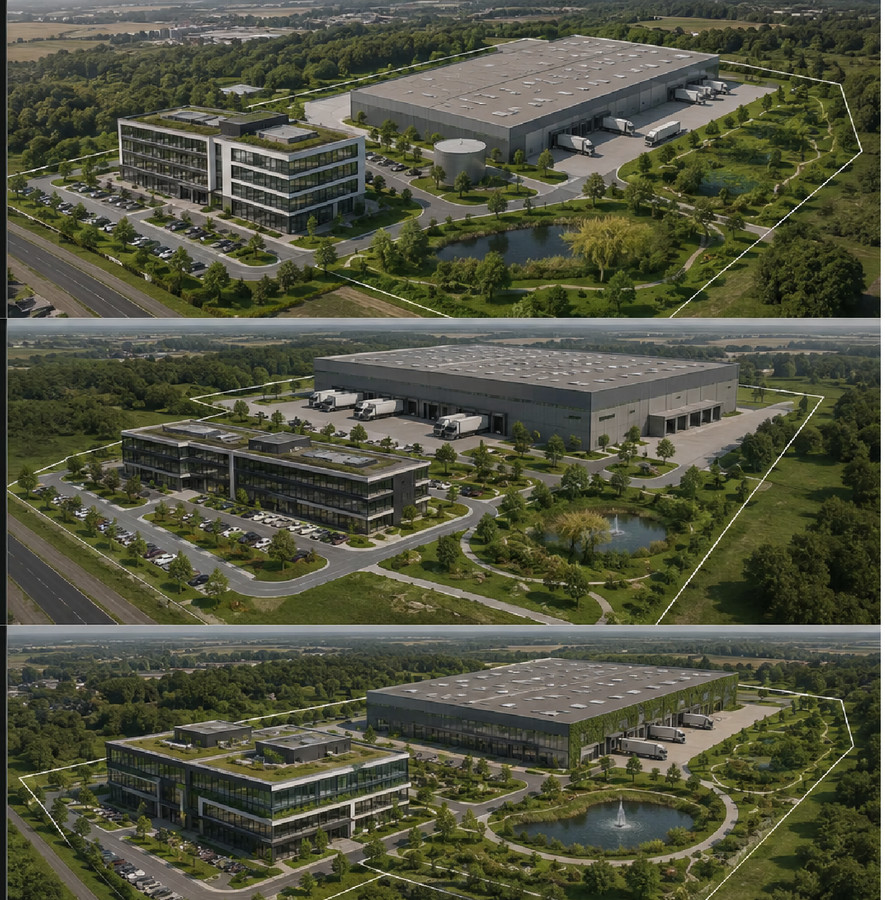 Teren inwestycyjny 26 418 m² w Łodzi - Produkcja, Magazyny, Usługi - Widok 2