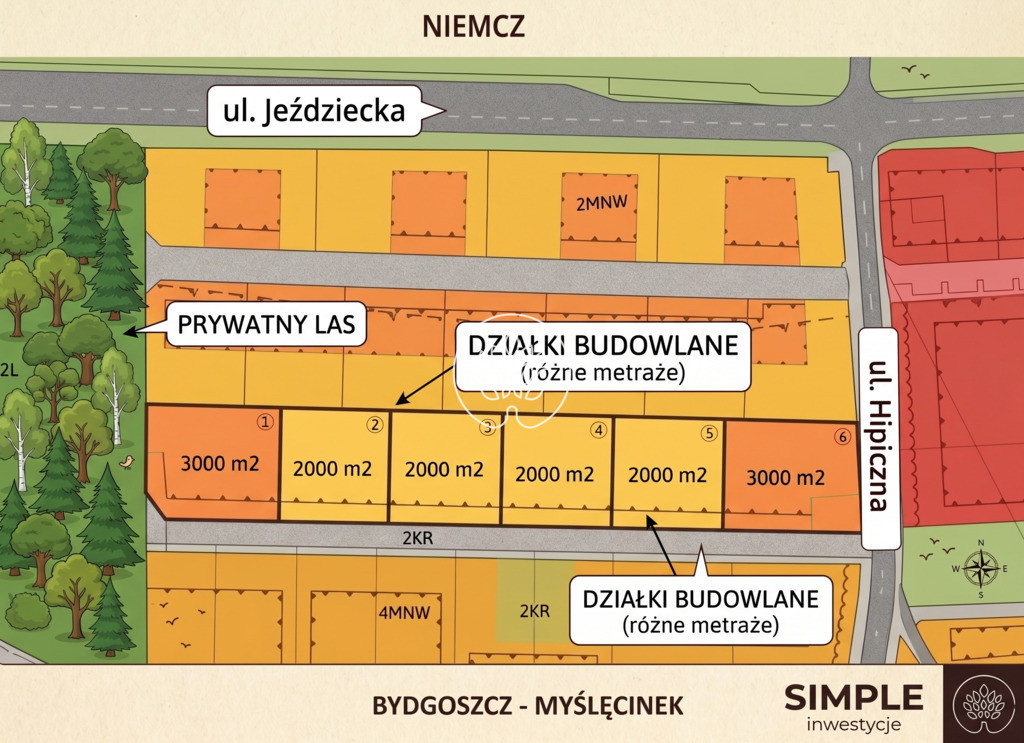 Własna ulica w Myślęcinku - Widok 2
