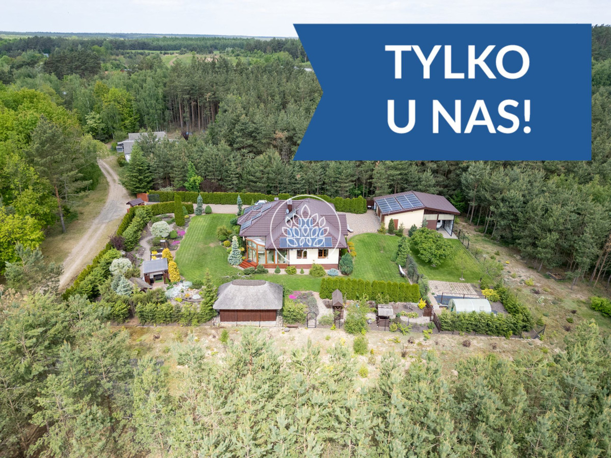 Dom w środku własnego Lasu. Cisza i spokój