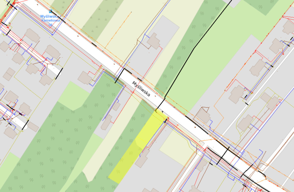 Północ Rzeszowa - działka 12,71a - Myśliwska - Widok 5