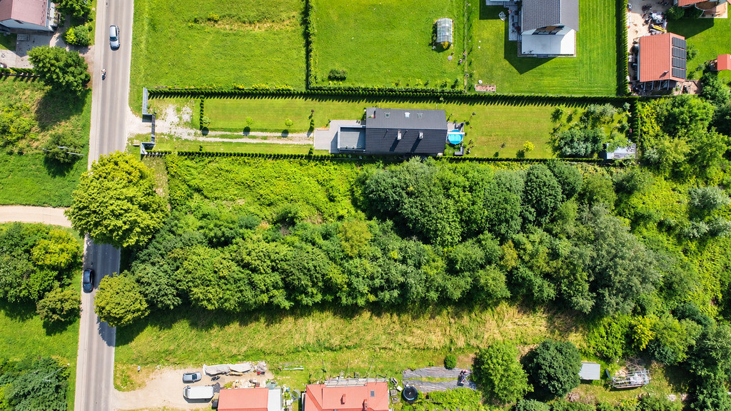 Północ Rzeszowa - działka 12,71a - Myśliwska - Widok 4