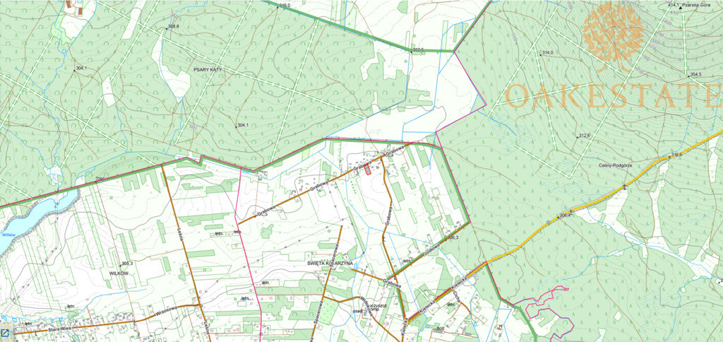 Twój dom z widokiem na Łysicę | działka 1658 m² - Widok 4