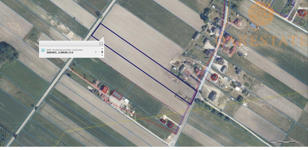 Żarczyce Małe, działka 1,11 ha siedliskowo-rolna - Więcej