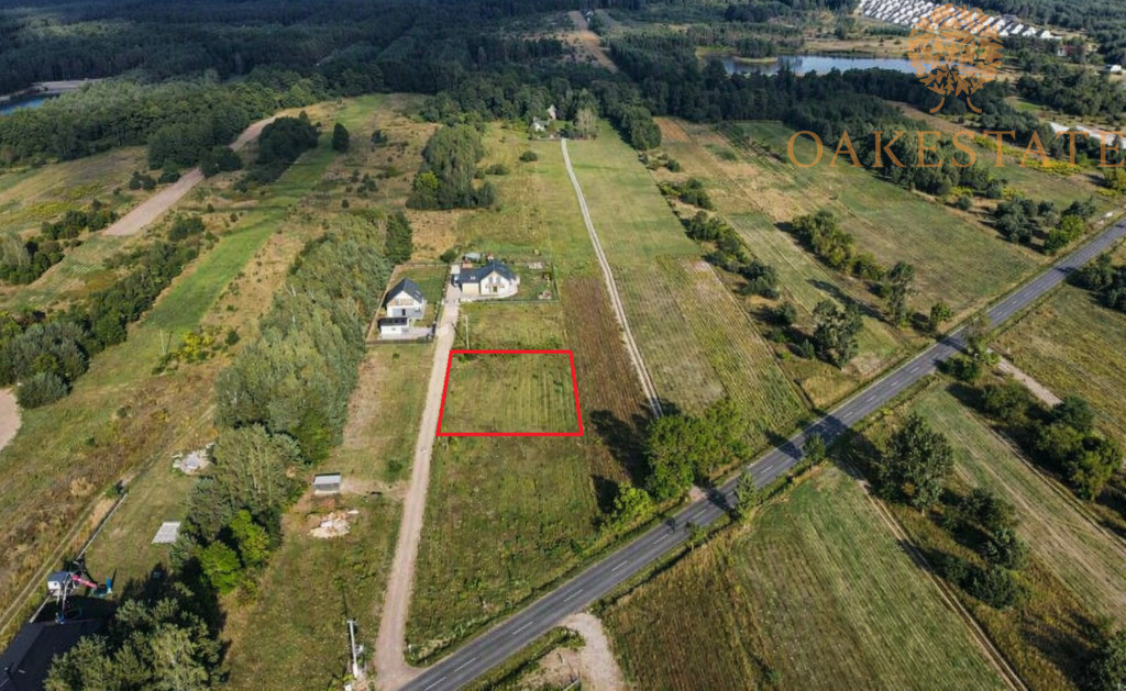 Działka budowlana 1515 m² - Suków - Widok 2
