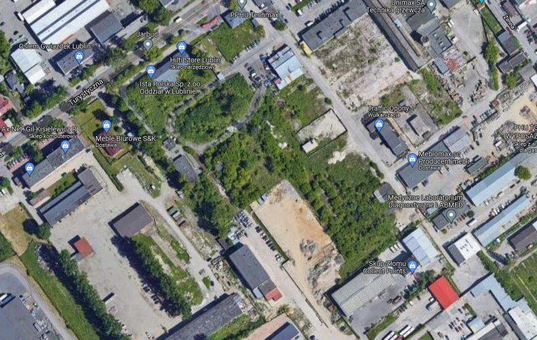 Działka 5000 m² ul. Turystyczna - Widok 2