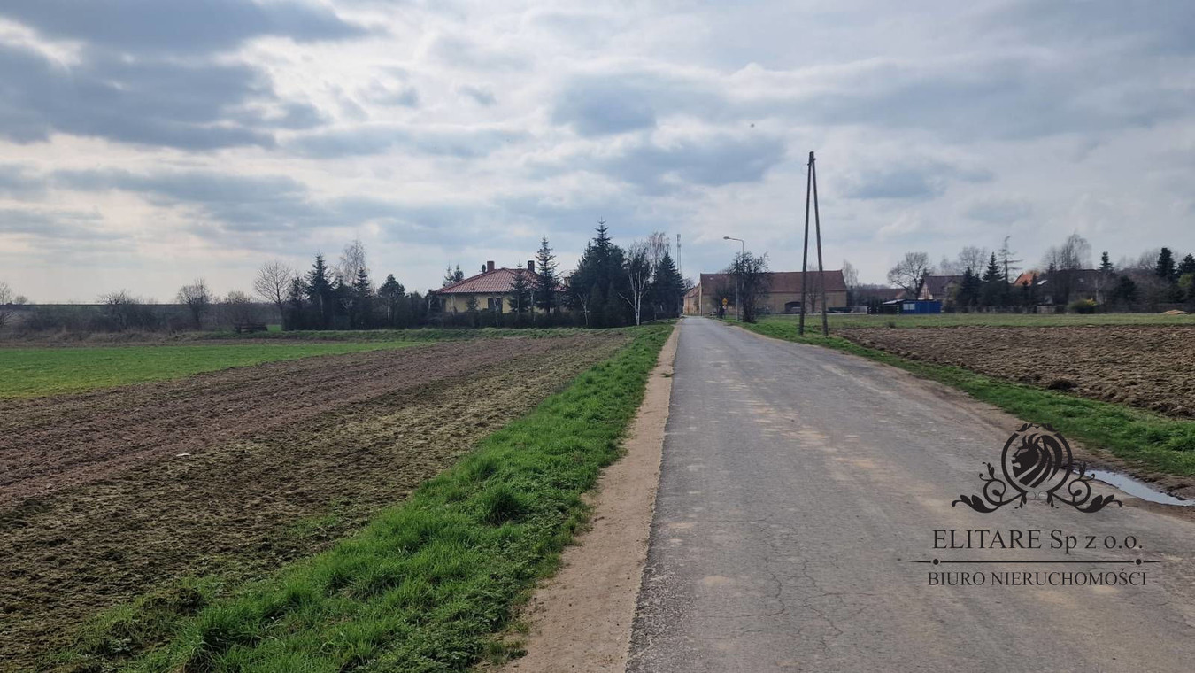 Działka siedliskowa 3000 m² z MPZP gm. Kąty Wrocławskie, Sokolniki - Widok 2