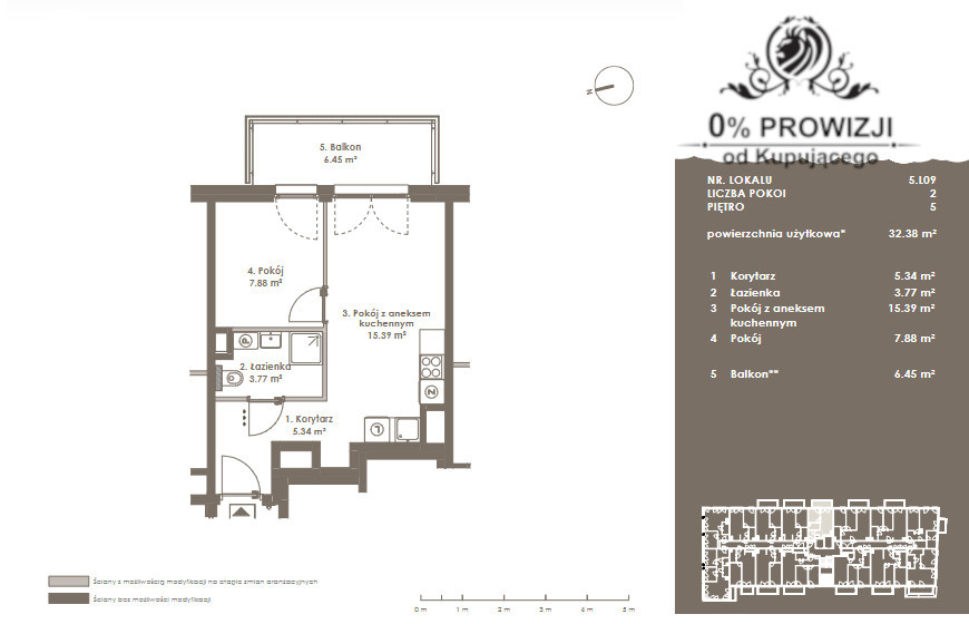 Apartment in Wrocław, Szczepin, Stare Miasto - View 3