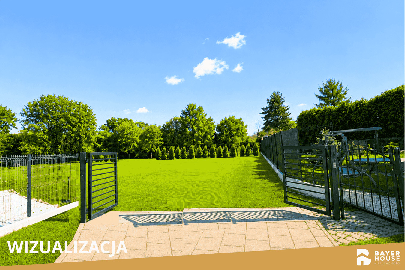 Działka budowlana 744 m² | ślepa uliczka | idealna pod dom | spokój - Widok 2
