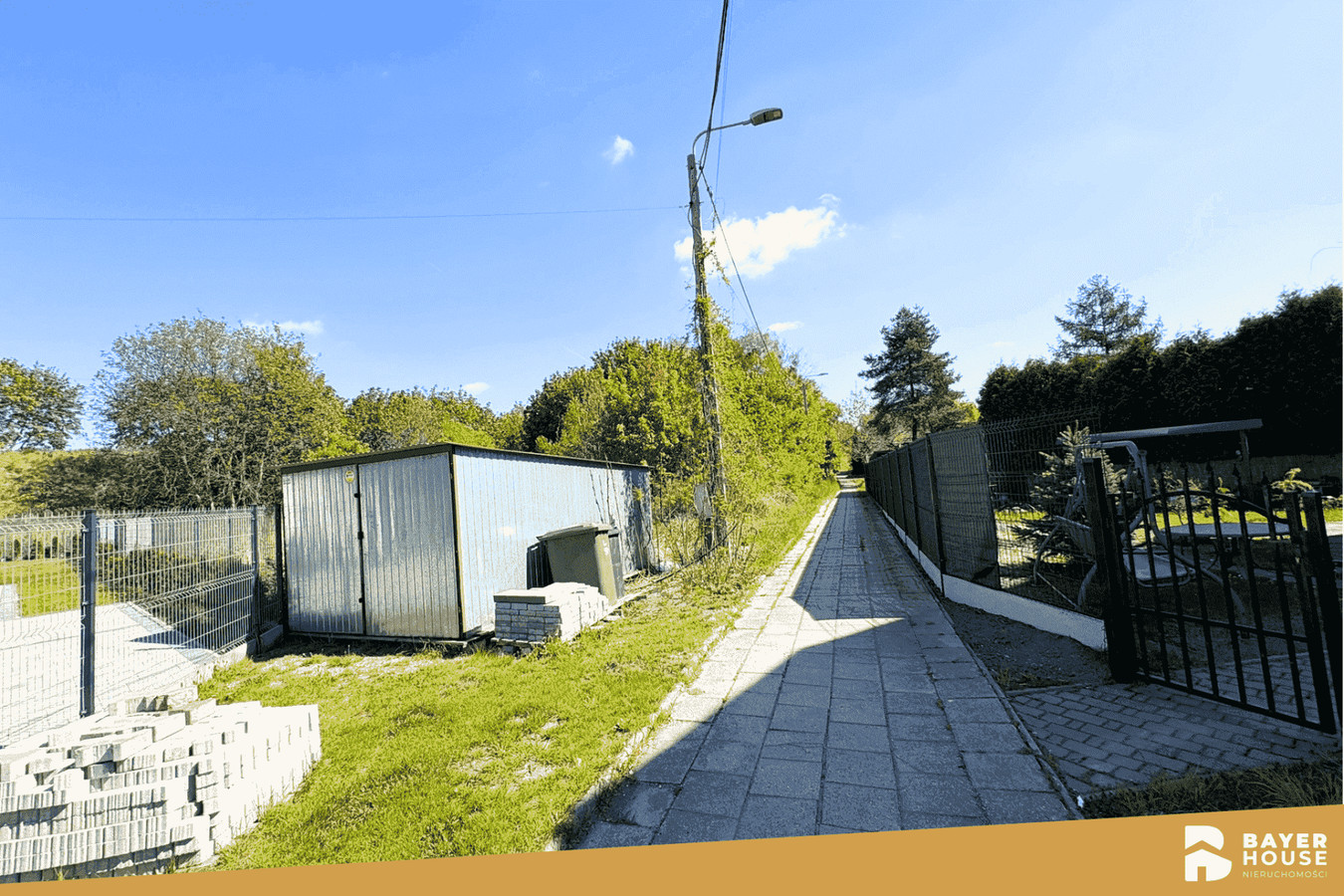 Działka budowlana 744 m² | ślepa uliczka | idealna pod dom | spokój - Widok 3