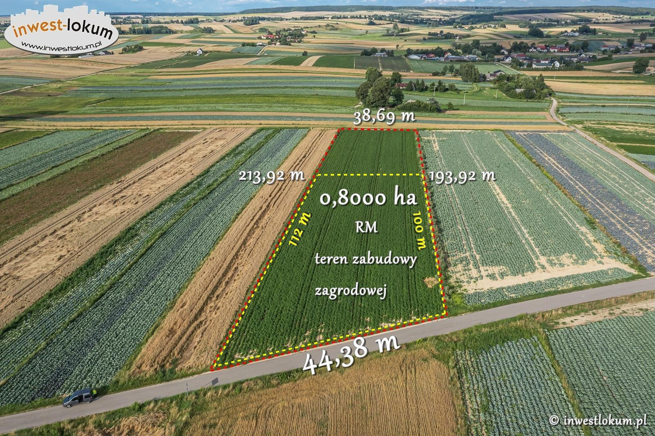 Tontti, 8000 m²