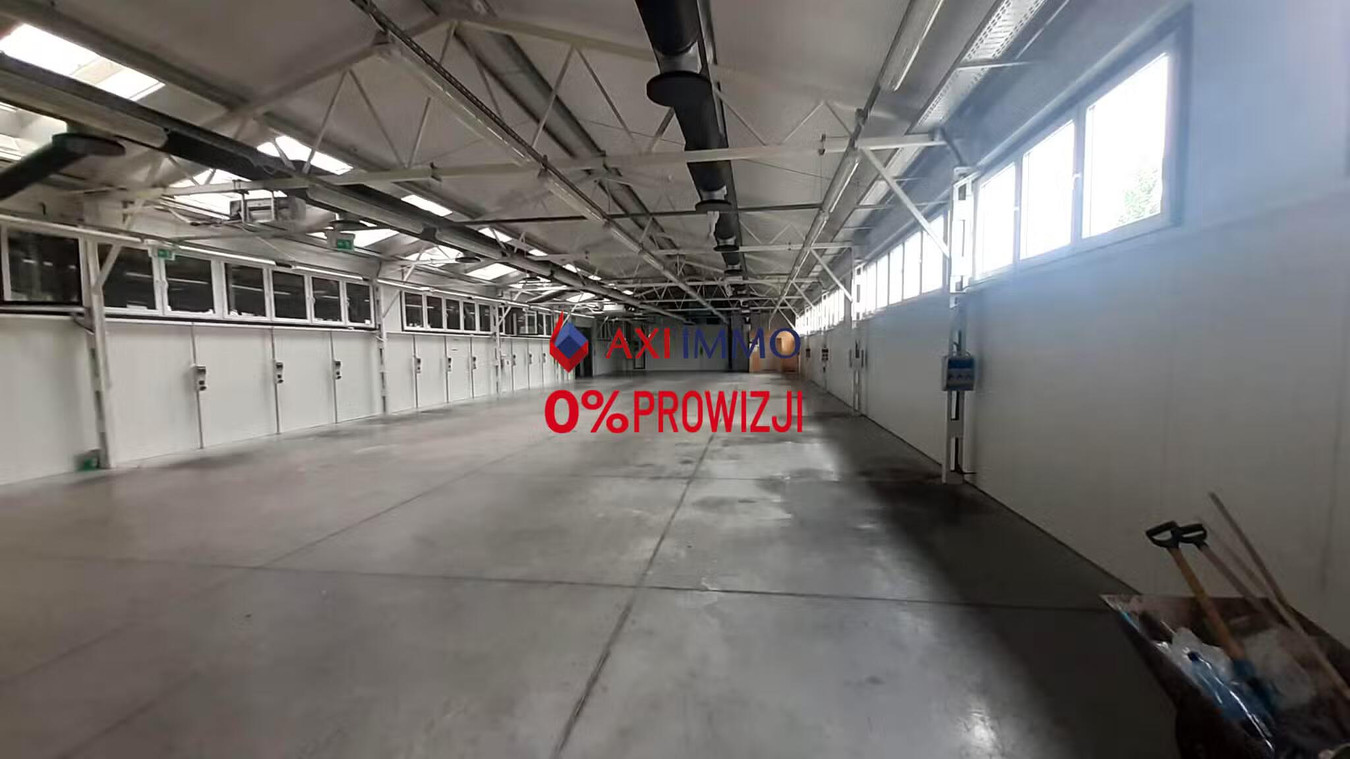 Niezależna hala 1 150 m kw. na wynajem Teofilów Przemysłowy Bałuty