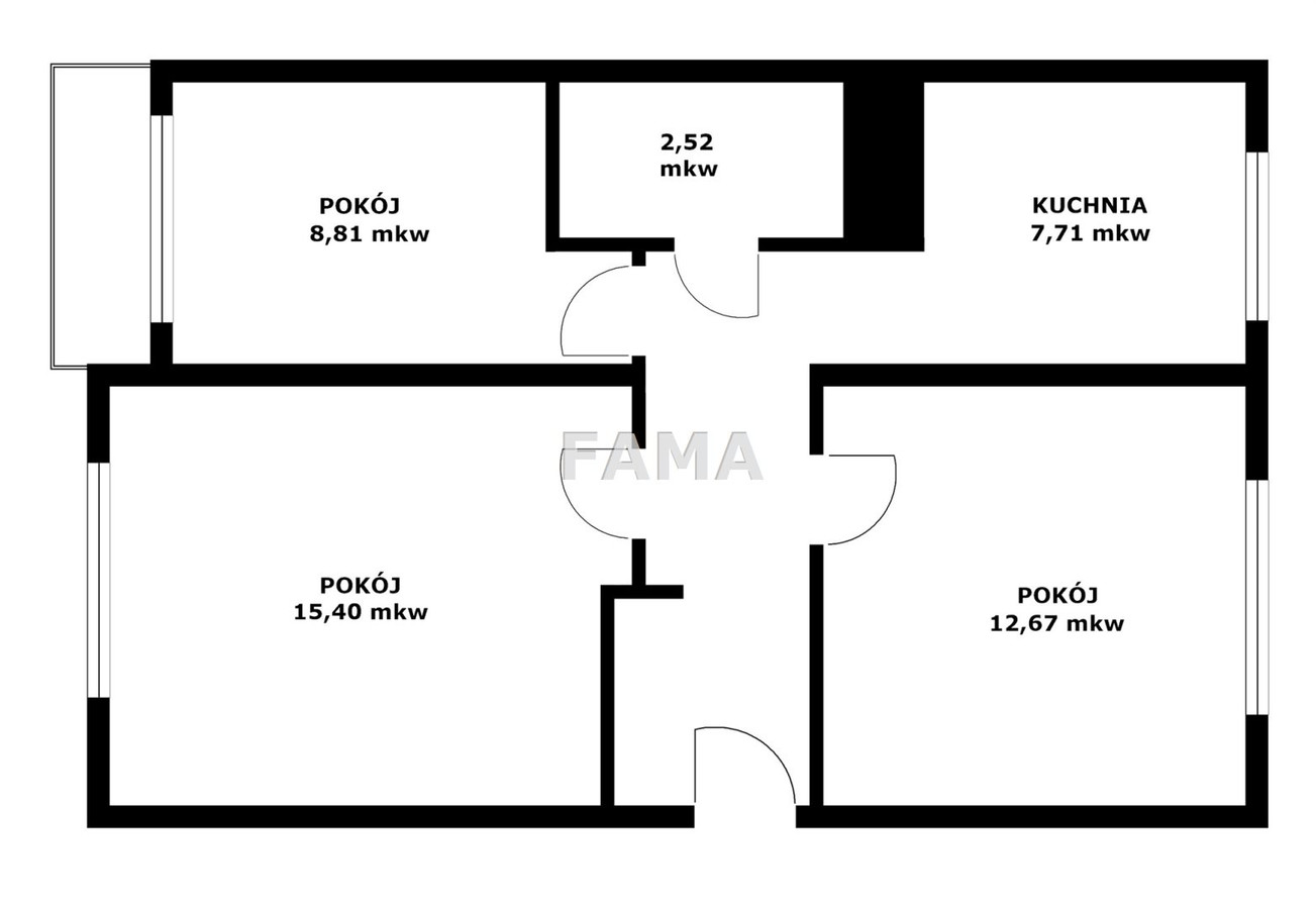 Apartment in Włocławek, Lunewil, Śródmieście - Widok 2