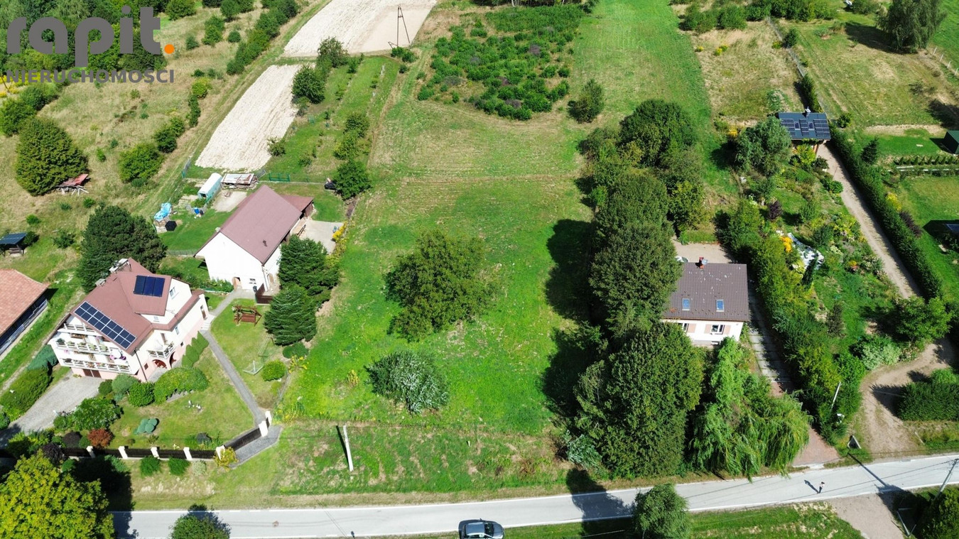 Działki pod dom lub usługi - Zawada, gm. Myślenice - Widok 2