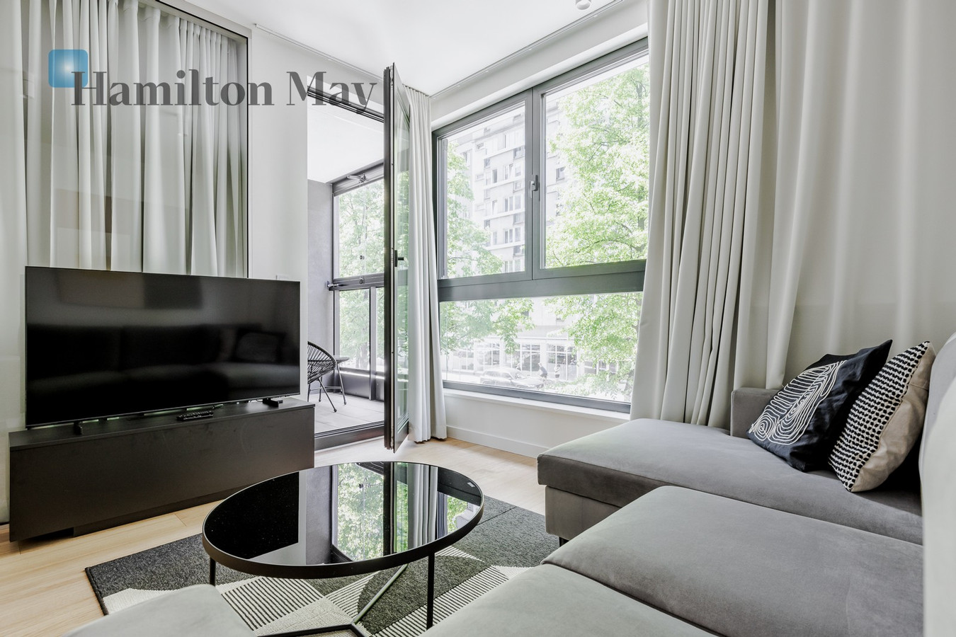 Apartament z balkonem | Grzybowska 37 - Widok 2