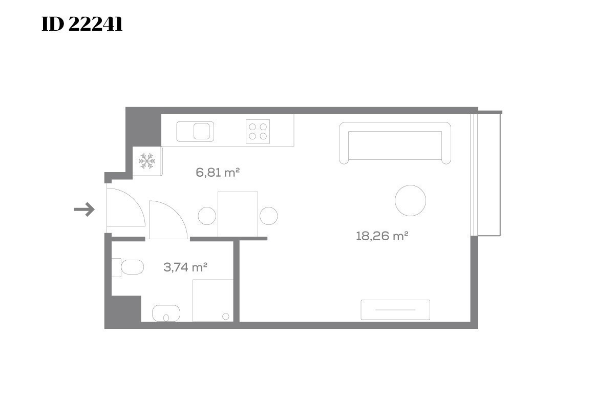 Apartment in Warszawa, Mirów, Wola - Widok 2