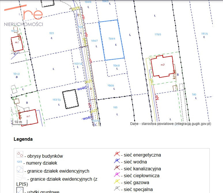 Kraków, Nowa Huta, ul. Kontryma - działki do sprzedaży, 349 000 zł - Widok 2