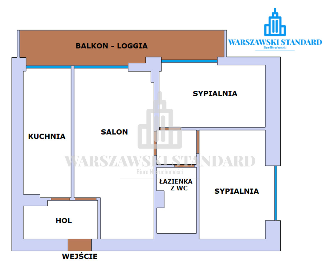 Mieszkanie – Warszawa, Osiedle Batorego, Mokotów - Widok 2