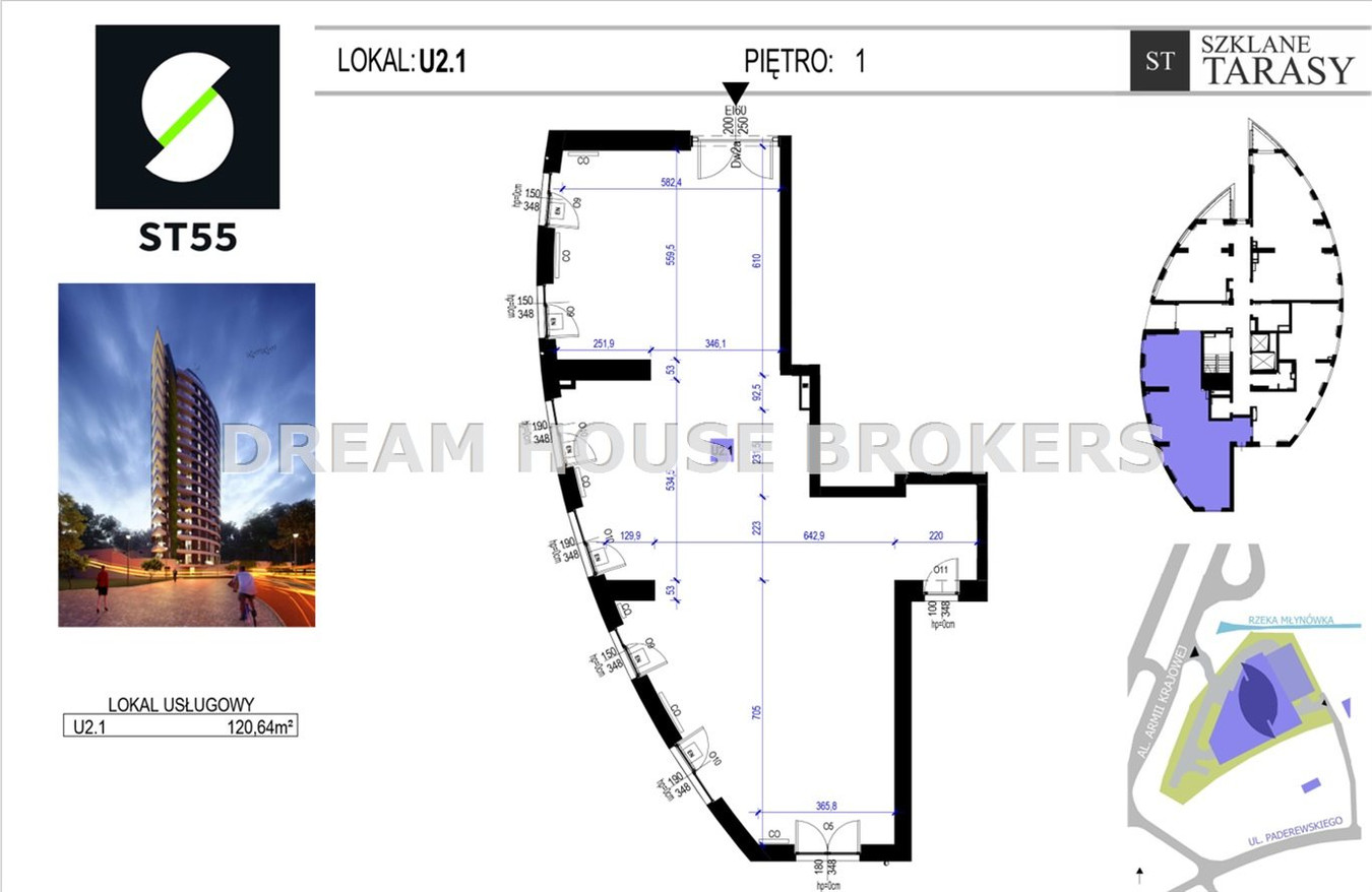 Lokal na wynajem w ST55! 120 m² - Widok 2