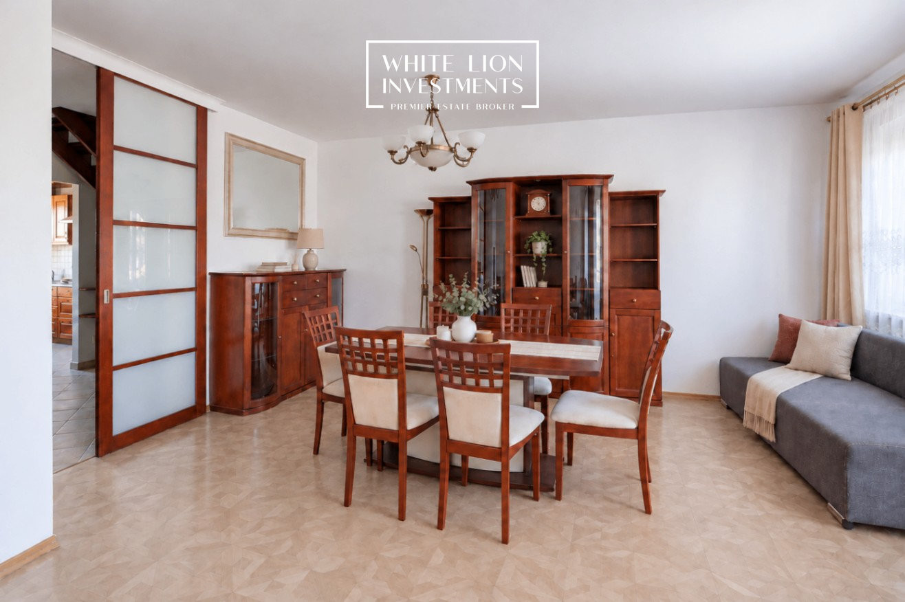 Przestronny apartament przy parku | 112 m² | 4 pokoje | Garaż