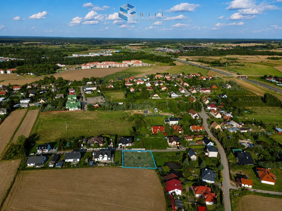 Działka 900 m² z WZ i mediami, Kajkowo - Widok 3