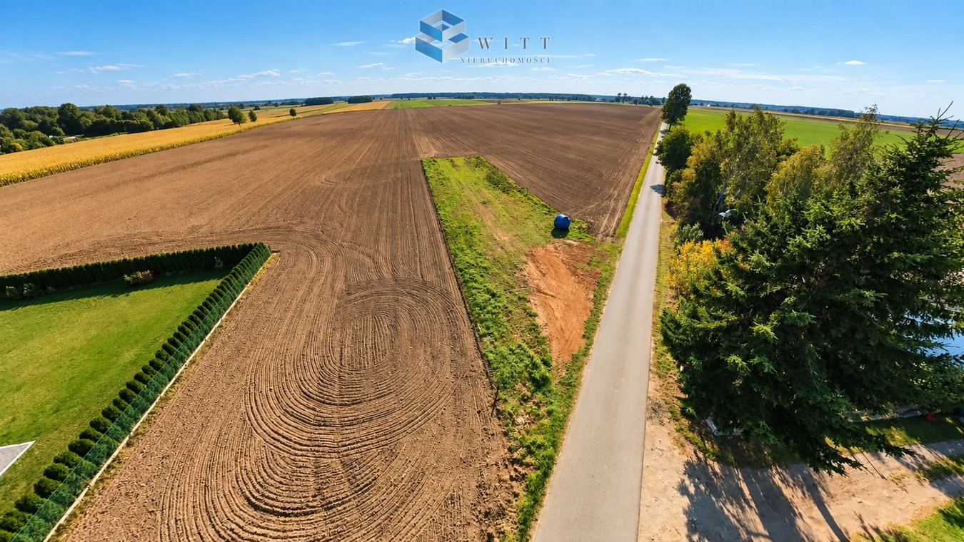 Działka budowlana 1245 m² | MPZP | media | asfalt - Widok 5