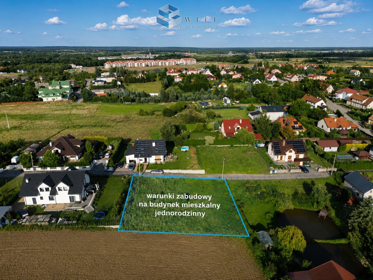 Działka 900 m² z WZ i mediami, Kajkowo - Widok 2