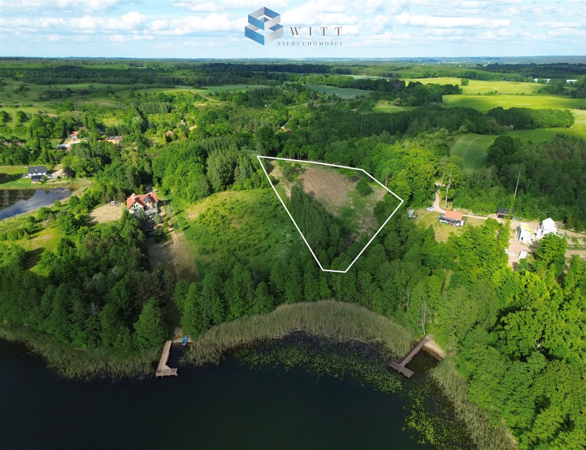 Gubity- własna linia brzegowa jeziora - Więcej