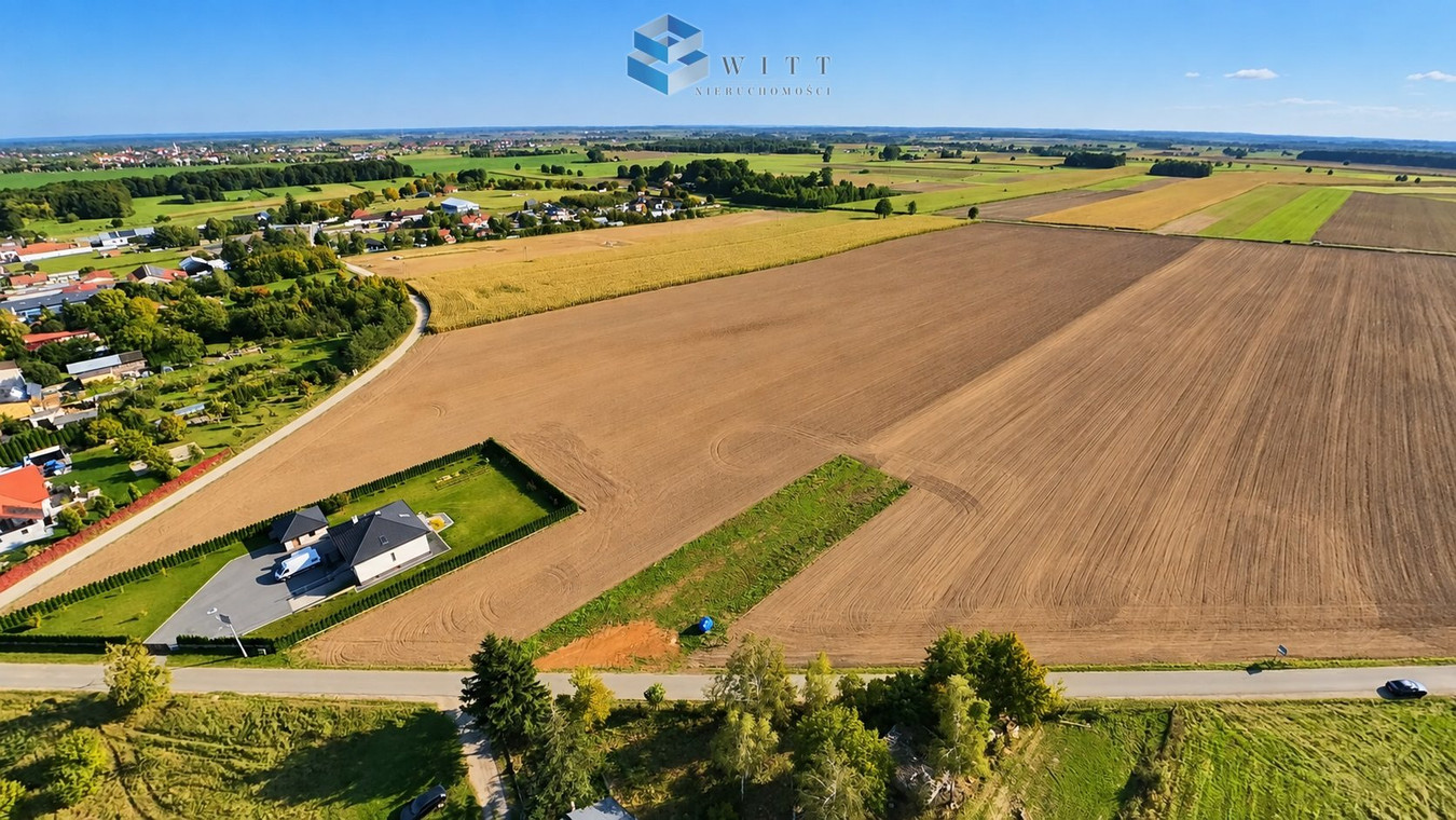 Działka budowlana 1245 m² | MPZP | media | asfalt - Widok 4