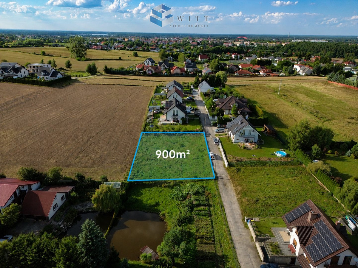 Działka 900 m² z WZ i mediami, Kajkowo - Widok 5