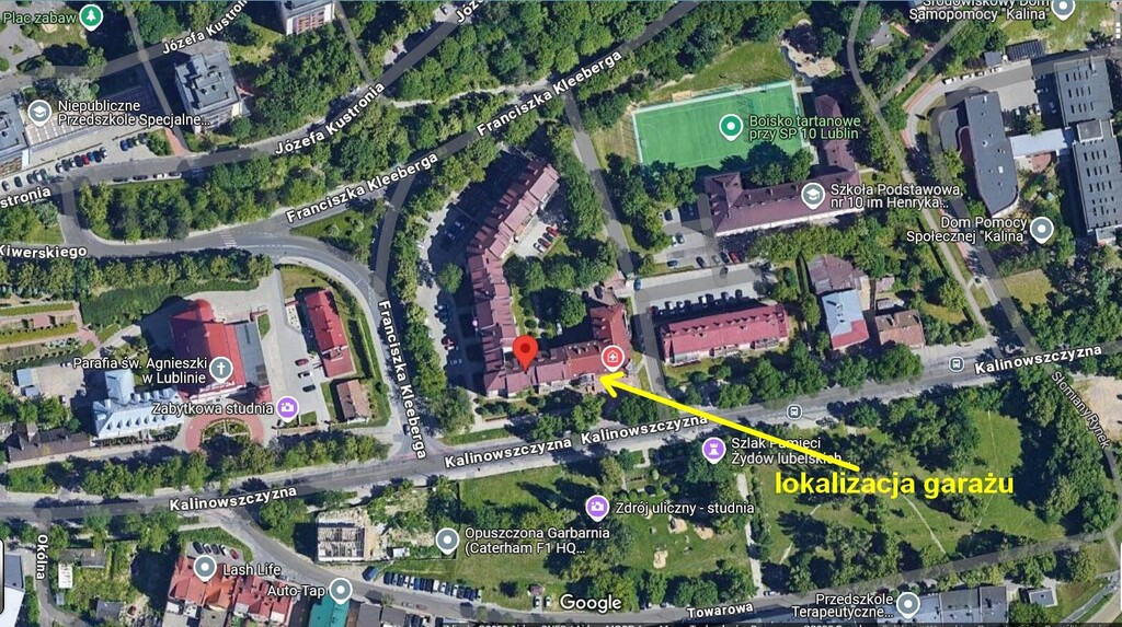 Garaż w budynku ul. Kalinowszczyzna - Widok 3