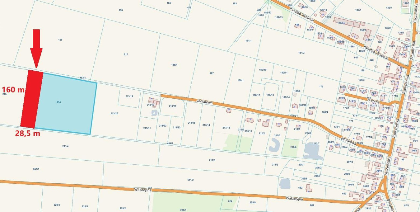 DZIAŁKA o pow. 4.691 m² Zieleniewo tylko 48 zł/m2 - Widok 5