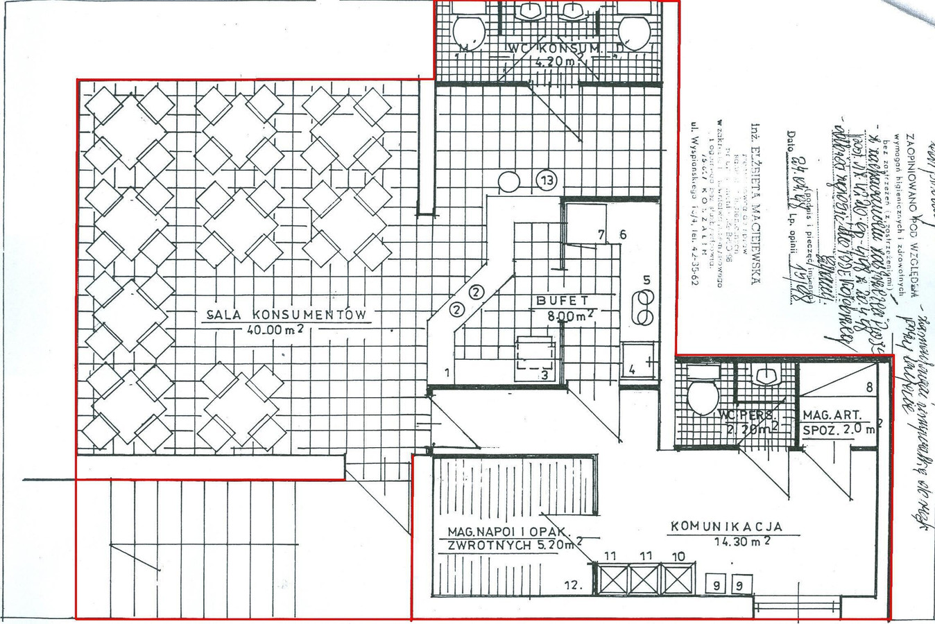 Lokal 66,83 m² na kołobrzeskiej starówce - Więcej
