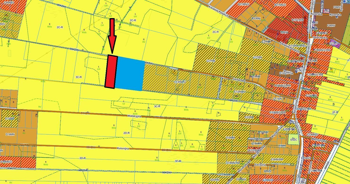 DZIAŁKA o pow. 4.691 m² Zieleniewo tylko 48 zł/m2 - Widok 3
