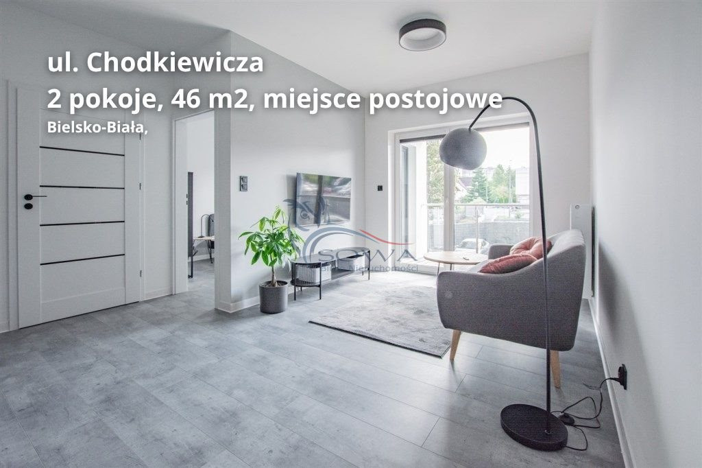 MIESZKANIE 2 POKOJOWE, miejsce postojowe w garażu