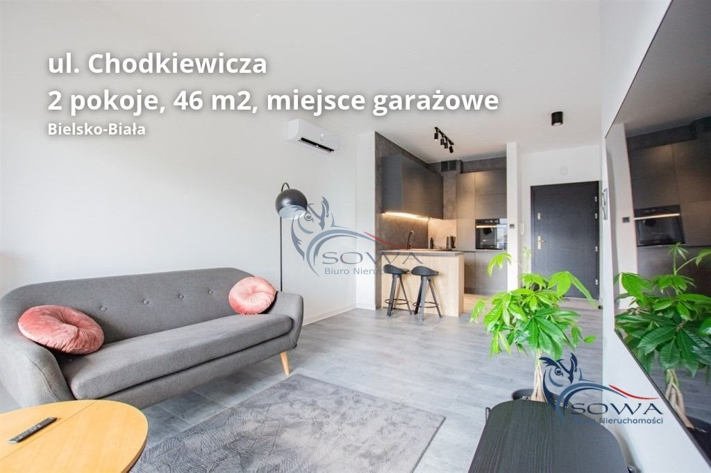 MIESZKANIE 2 POKOJOWE, miejsce postojowe w garażu