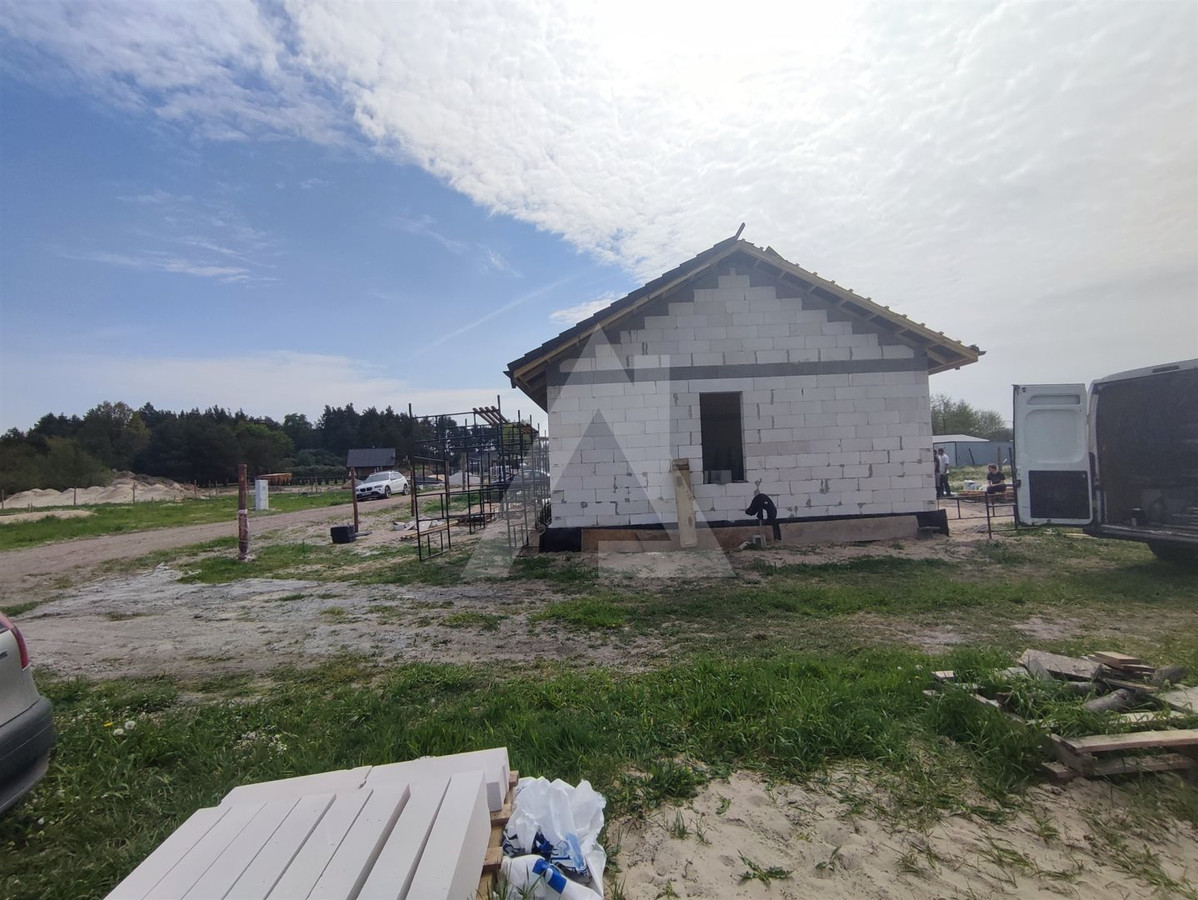 Dom 61 m², stan surowy otwarty, działka 773 m² - Widok 3