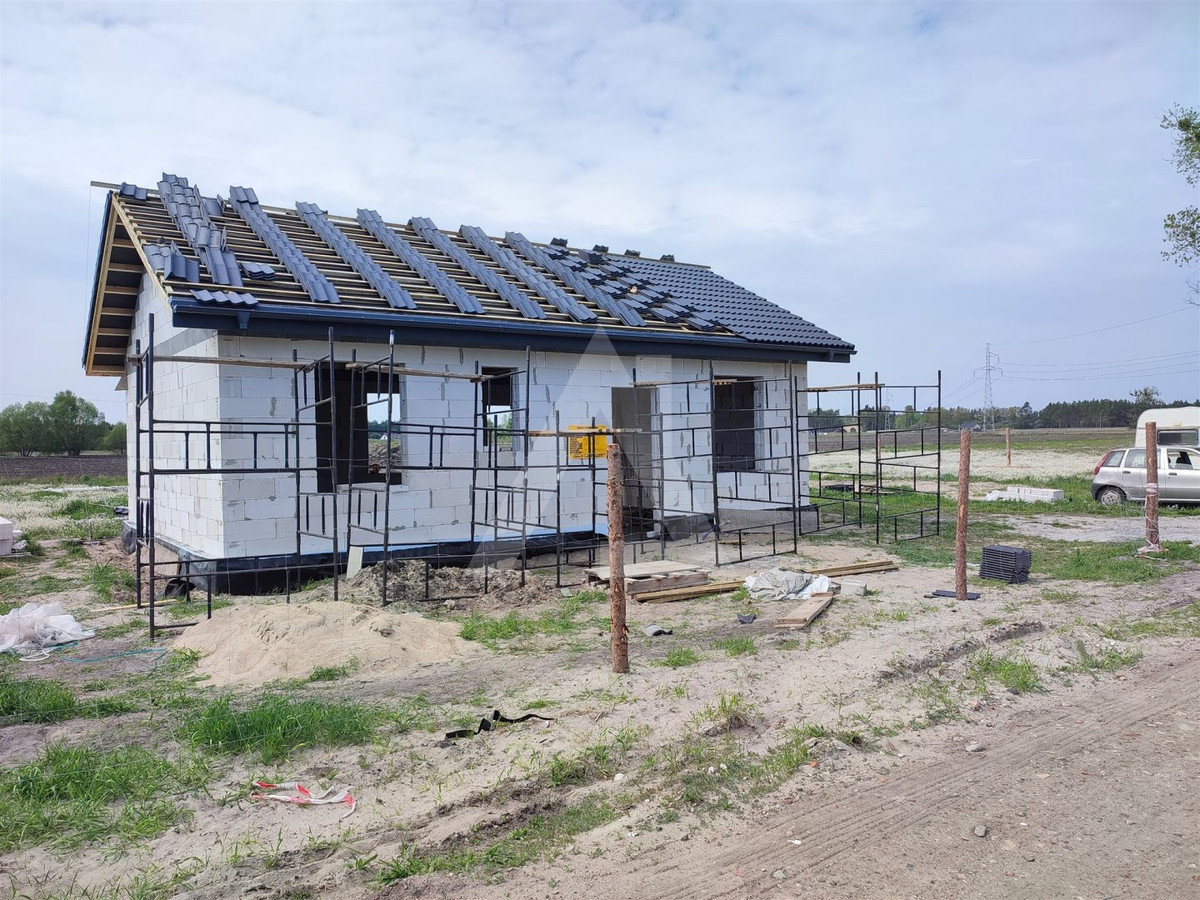 Dom 61 m², stan surowy otwarty, działka 773 m² - Widok 5