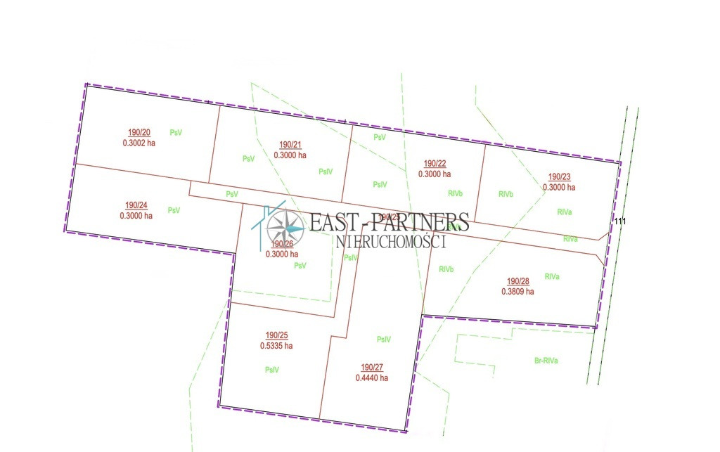 *Zaczerlany*Od 3 000 m² do 5 335 m² *40 zł/m²* - Widok 5