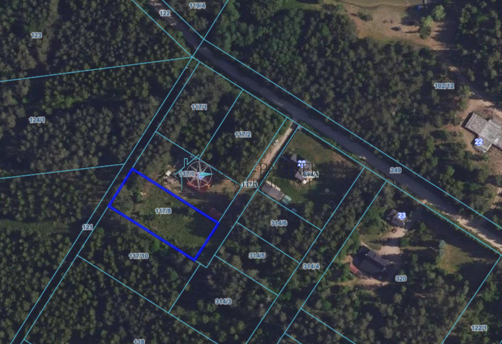 Działka rolno-leśna 2078 m² – Lipowy Most - Widok 4