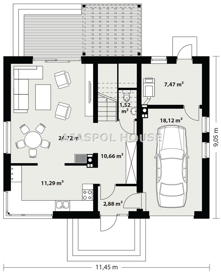 House in Białystok, Dojlidy Górne - More