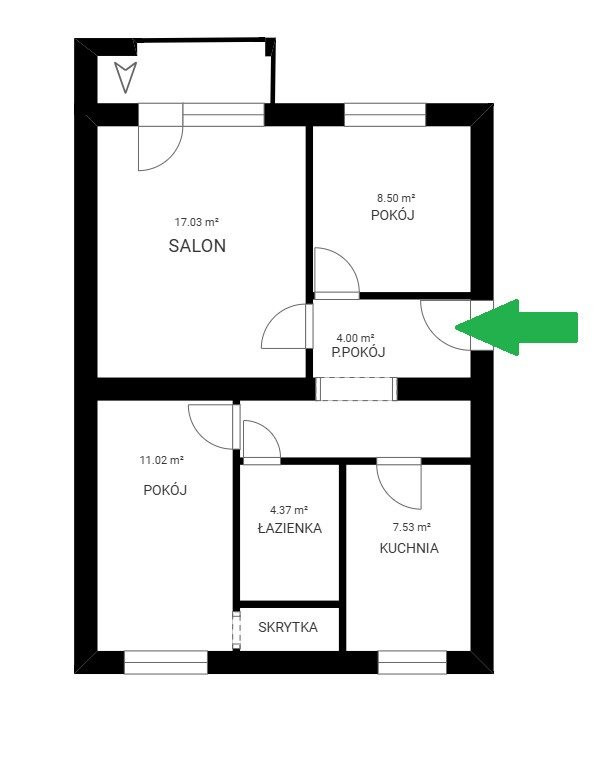 Apartment in Poznań, Osiedle Zygmunta Starego, Piątkowo - Widok 2
