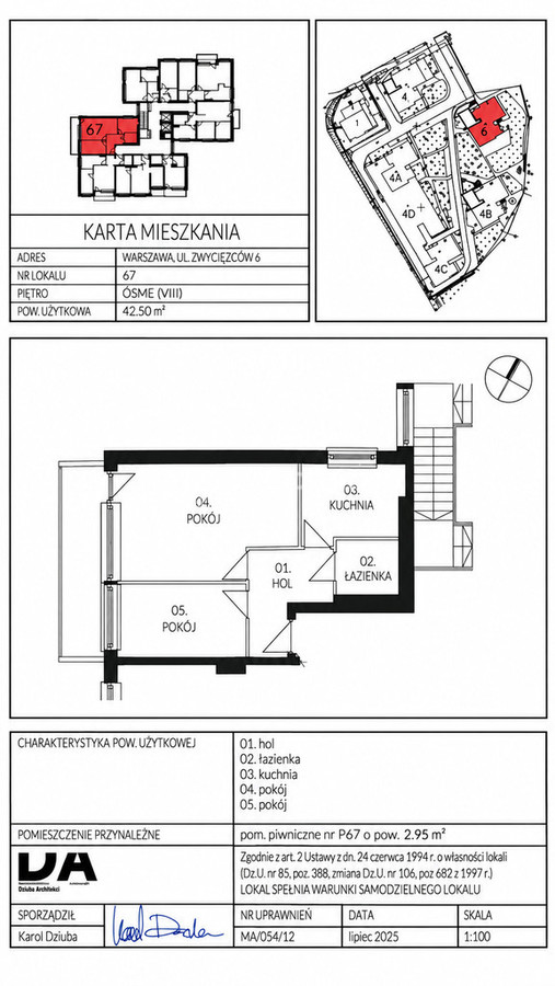 Mieszkanie – Warszawa, Saska Kępa, Praga-Południe - Widok 5