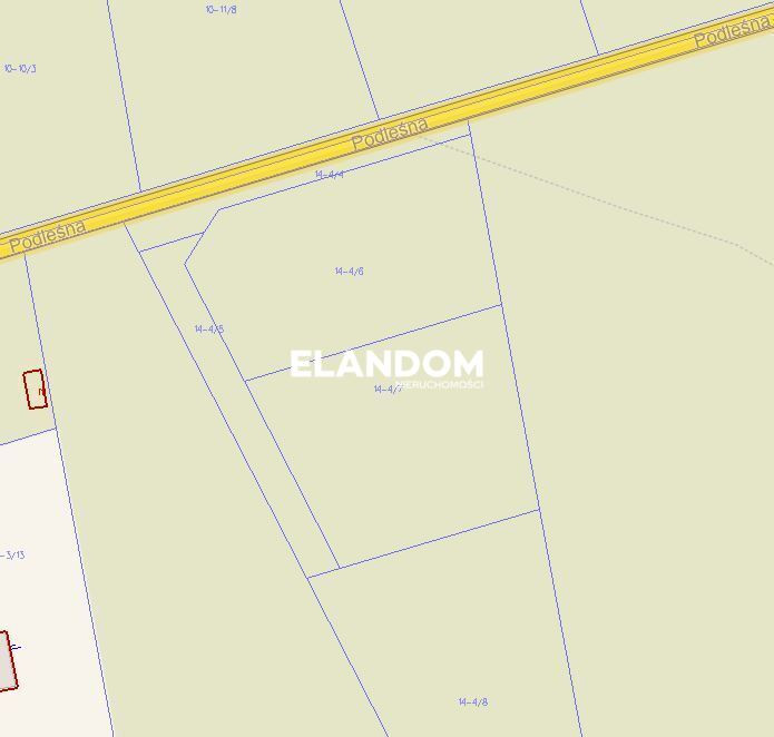 Józefów, 3440 m² | 2 działki budowlane + dojazd - Widok 2