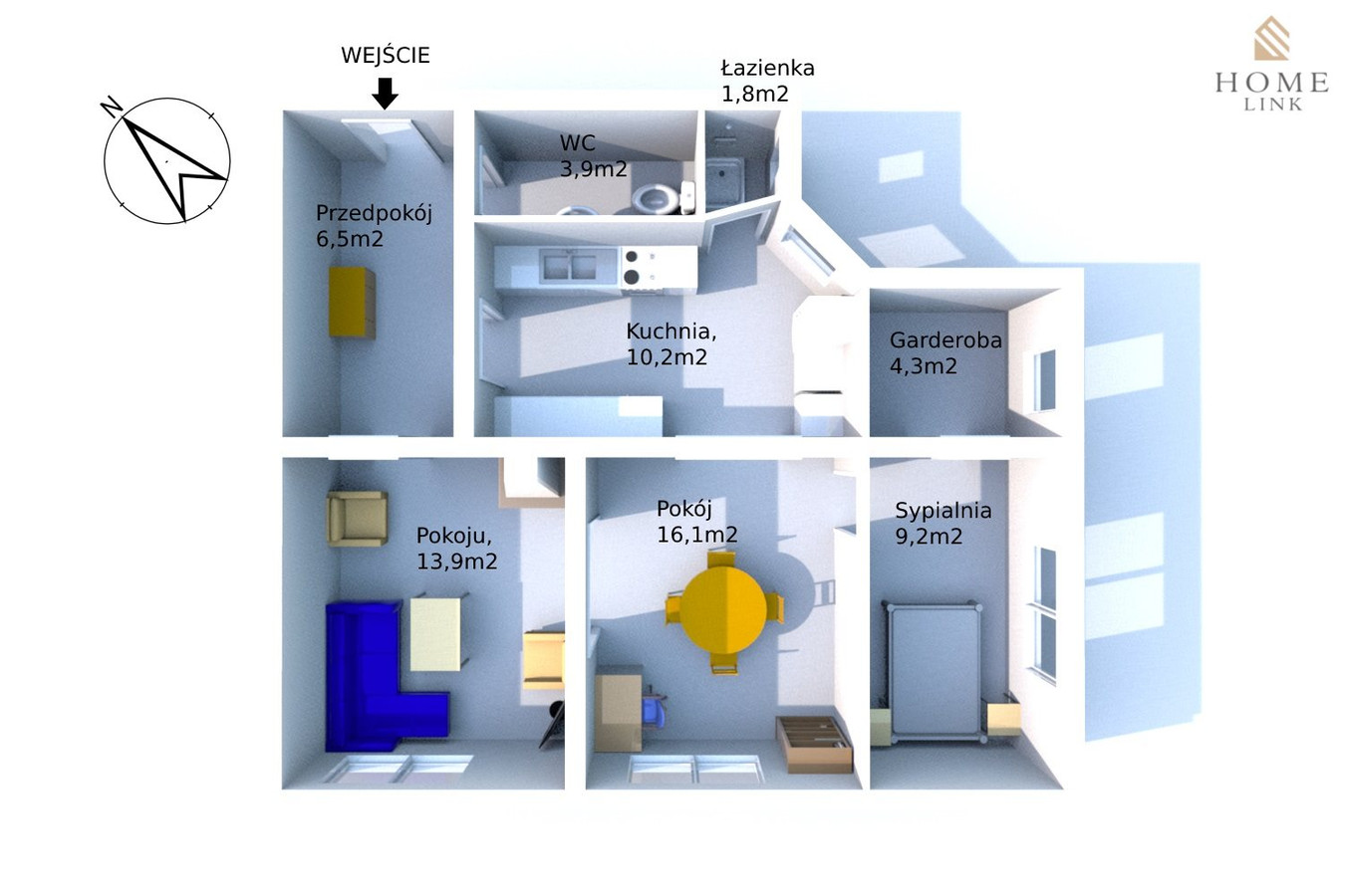 Apartment in Olsztyn, Śródmieście - Więcej