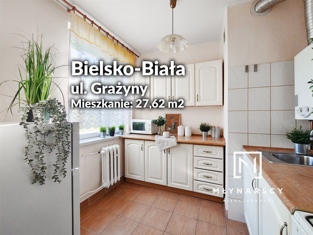 Kawalerka 27,62 m² | Osobna kuchnia | ul. Grażyny