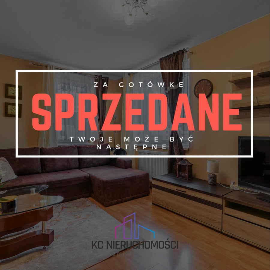41 m2 Twoje pierwsze M z balkonem, umeblowane