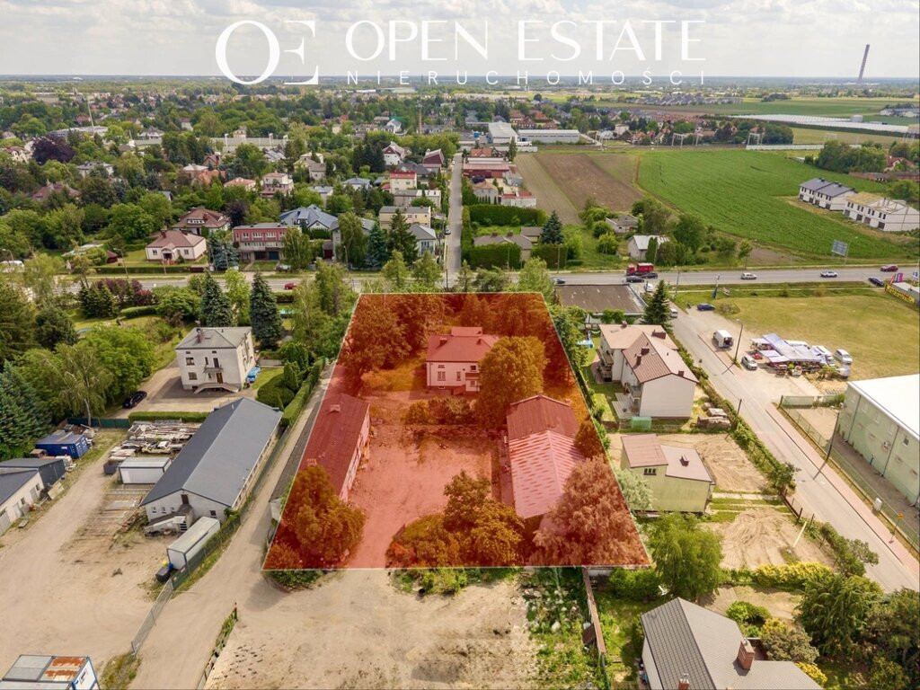 4547 m² | MPZP usługi | Front DK92 | Media - Widok 4